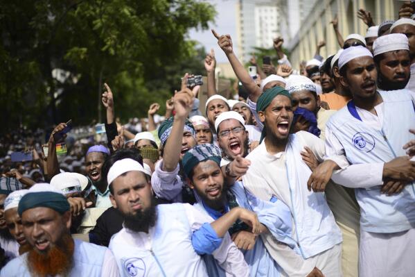Anger erupts in Bangladesh, India over comments about Islam | AP News